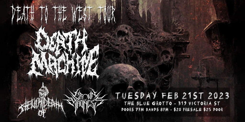 Death Machine w/ Stench of Death & Crown of Madness Blue Grotto